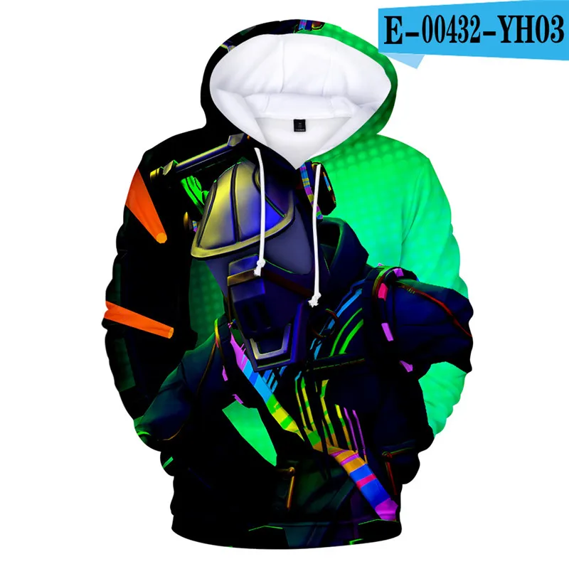 

Fortnited Battle Royale Hoodie Fortniter Hoodies Game Kid Clothes Costume Game Clothes Harajuku Popular Clothings Women Clothes