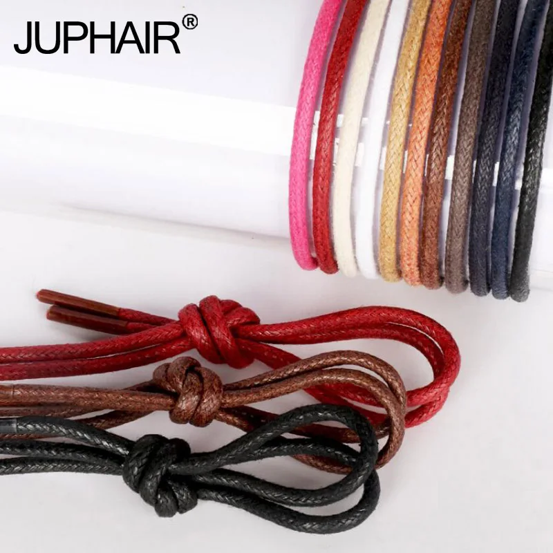 1 paar Fashion Casual Runde Wachsen Schnürsenkel Feine Wachs Seil Faul Wasserdichte Schuhe Schnürsenkel Männer Frauen Wachs Runde Schnürsenkel Spitze 60-140 cm