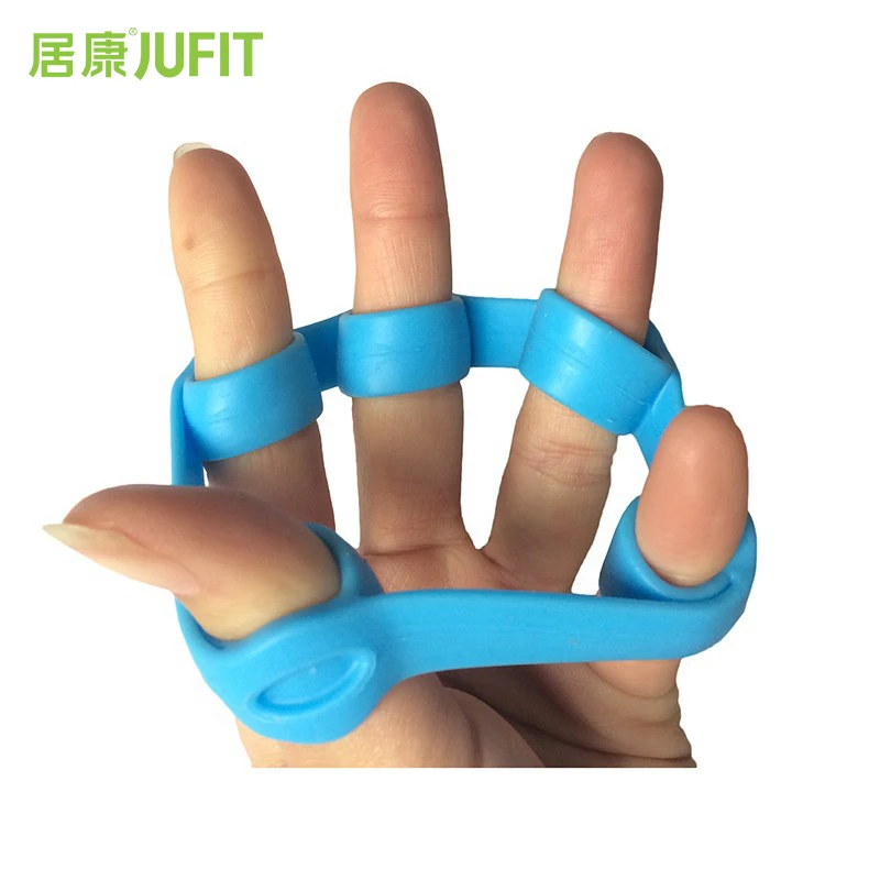 

JUFIT Random Color Finger Stretcher Hand Resistance Band for Grip Strength Yoga Exercise
