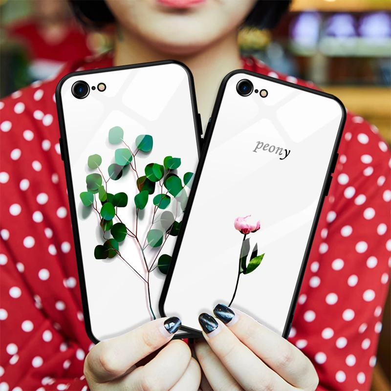 Зеркальный чехол из закаленного стекла для iPhone XS MAX XR 8 7 6 6S Plus|Бамперы| |