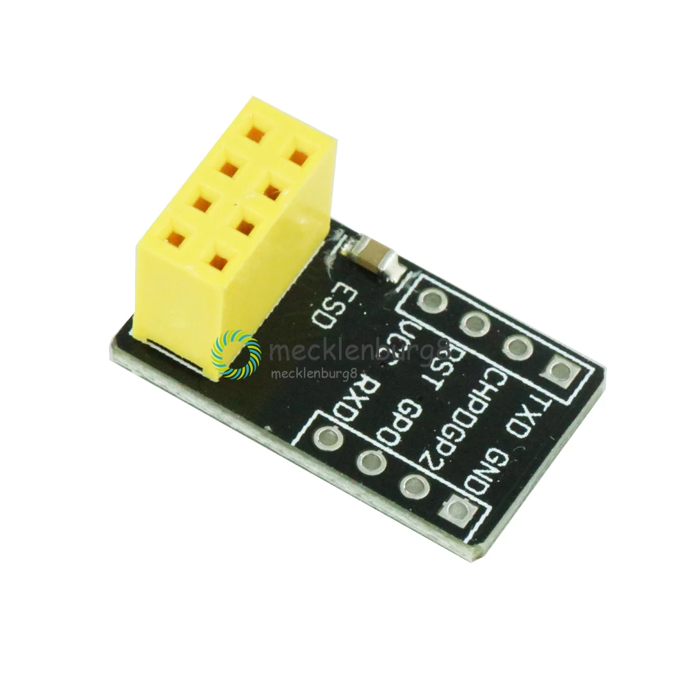 5 штук. Для ESP-01 Esp8266 ESP-01S модель ESP8266 Серийный адаптер макет приемопередатчик Wi-Fi коммутационная плата UART модуль