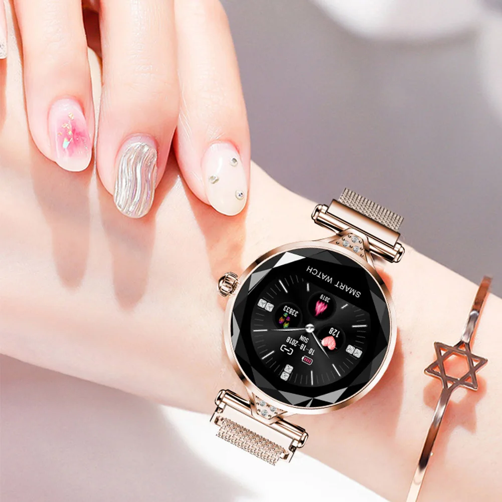 

Color Screen Heart Rate Sport Multifunctional Intelligent Bluetooth Waterproof Female Physiological Cycle Smart Watch Women