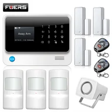 Fuers G90B 3g WiFi GSM GPRS SMS беспроводная домашняя система охранной сигнализации IOS Android приложение с дистанционным управлением детектор датчик