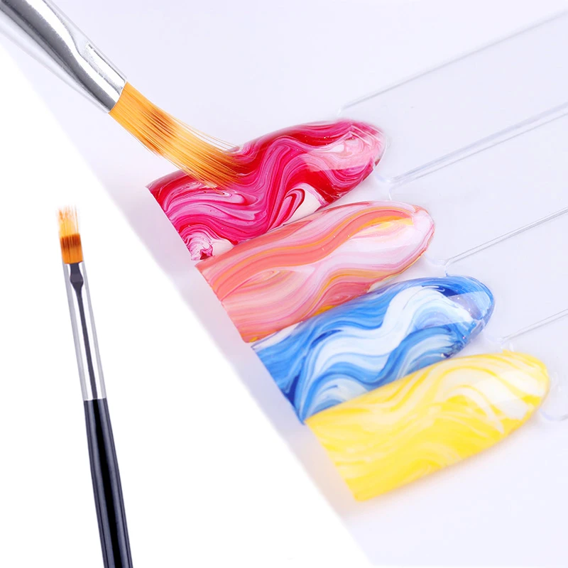

Nail Art French Color Image Gradient Painting Gradual Blooming Drawing Brush Pen Manicure Tools