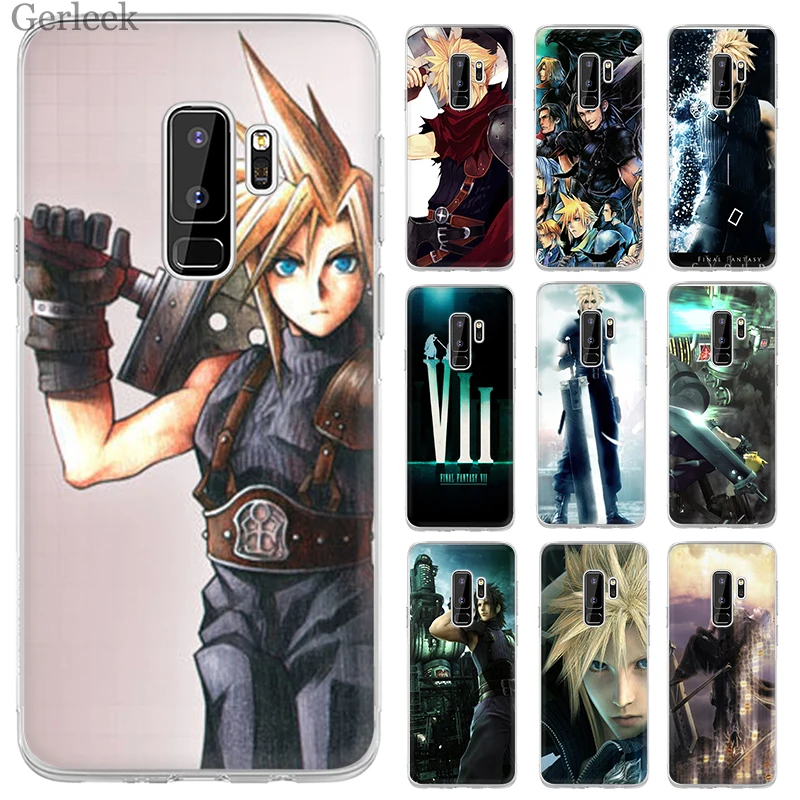 Final Fantasy VII FF7 чехол для телефона Samsung Galaxy A5 A6 A8 J3 J5 J7 2015 2016 2017 2018|Чехлы-накладки| |