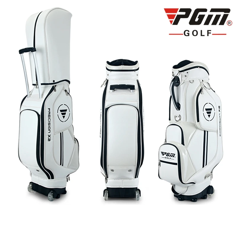 Image brand PGM Golf wheel Complete Bag with seperated shoes pocket.