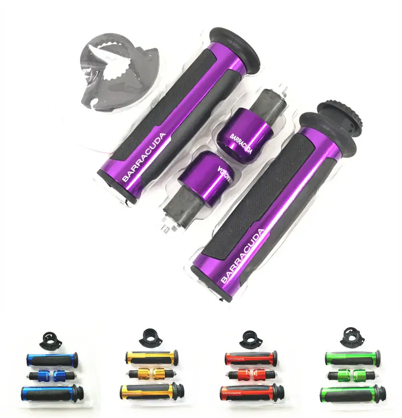 

7/8 "22mm Universal Road & Racing CNC Aluminum for Barracuda Motorcycle Handle Bar Caps Handlebar Grips For honda CB919 CB1000R