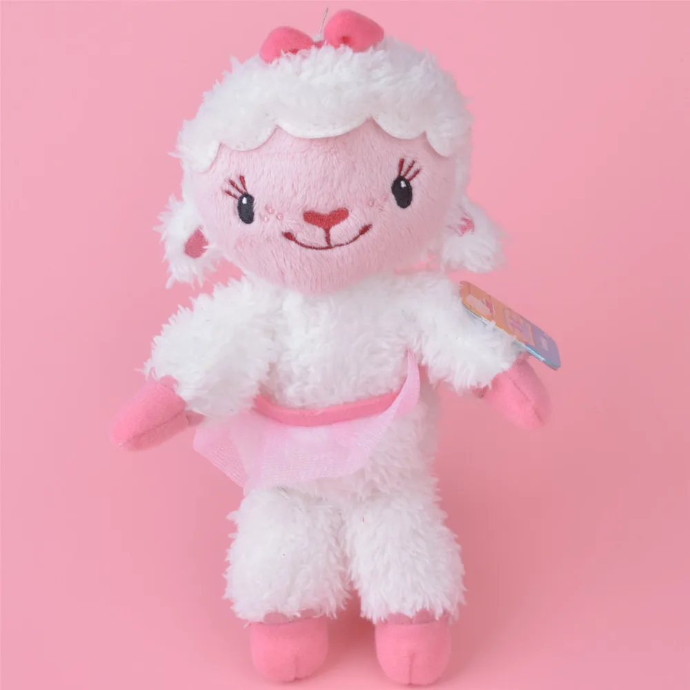 Lambie овечья плюшевая игрушка, 35 см Doc McStuffins кукла для маленьких детей с бесплатной доставкой