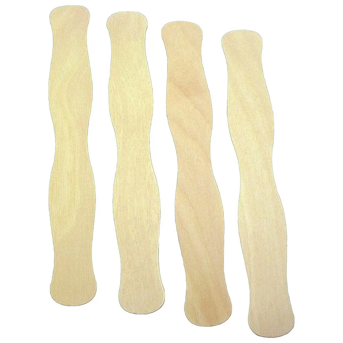 Buy 200x Jumbo 8 inch Popsicles, Long Wooden & Wavy