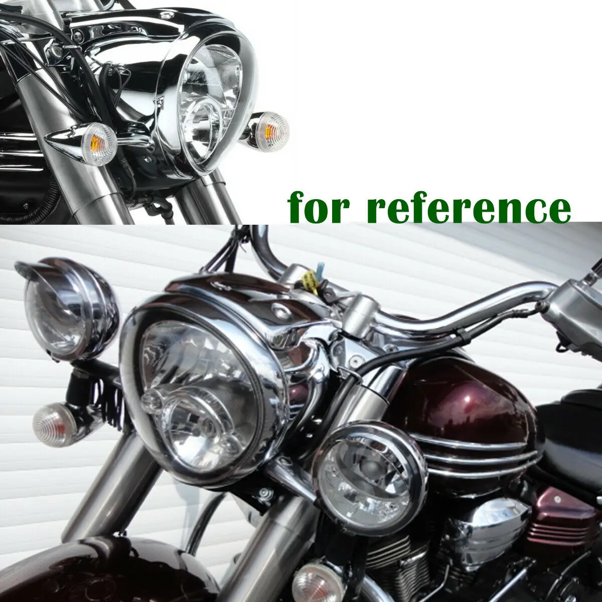 Передние фары для мотоцикла используется OEM Лампа в сборе для Yamaha Stratoliner S/Deluxe XV1900 2006-16
