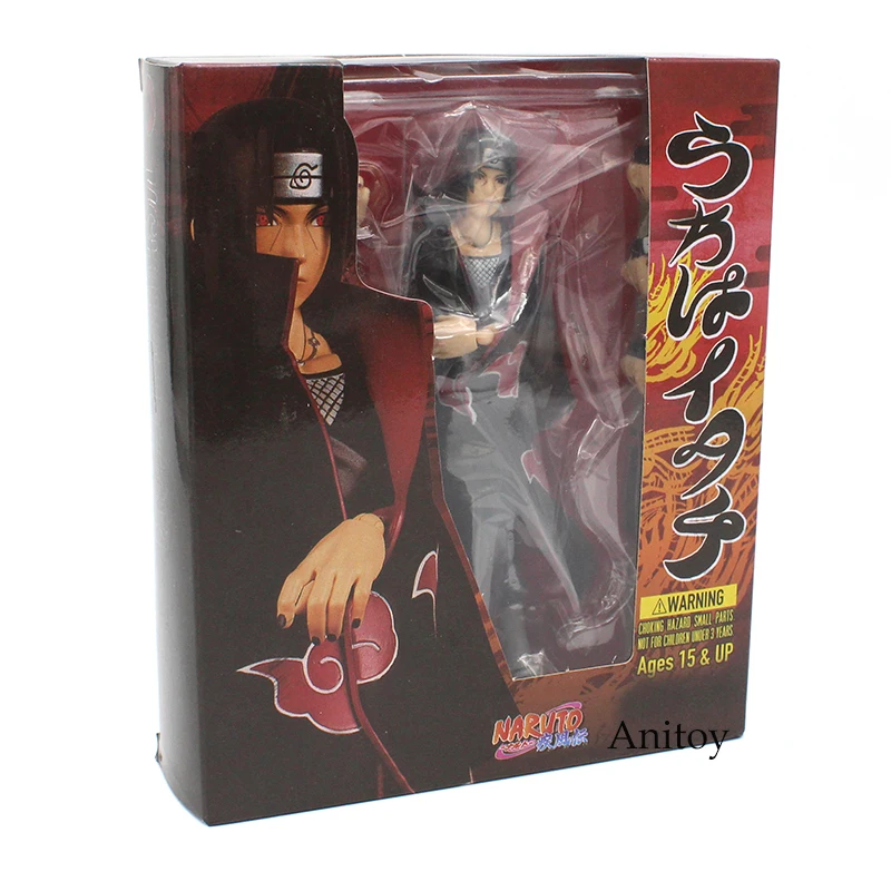 SHFiguarts Итачи Учиха из “Наруто” Moloing и передвижная, ПВХ фигурку Коллекционная модель игрушки 16 см