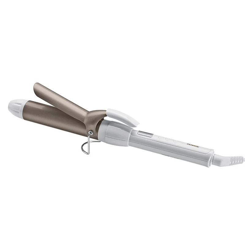 RIWA RB-002C 33cm Hair Styling Tools New Ray Tile Ceramic Coil Rod LCD Curling Iron Big Volume Pear Flower Head Curler | Красота и