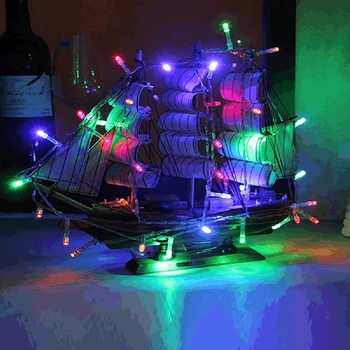 Led String strip Light 5 M 50led nachtlampje Batterij Operated Fairy Party Wedding Kerst 9 kleuren Knipperende alle in voorraad W Led String strip Light 5 M 50led nachtlampje Batterij Operated Fairy Party Wedding Kerst 9 kleuren Knipperende alle in voorraad W
