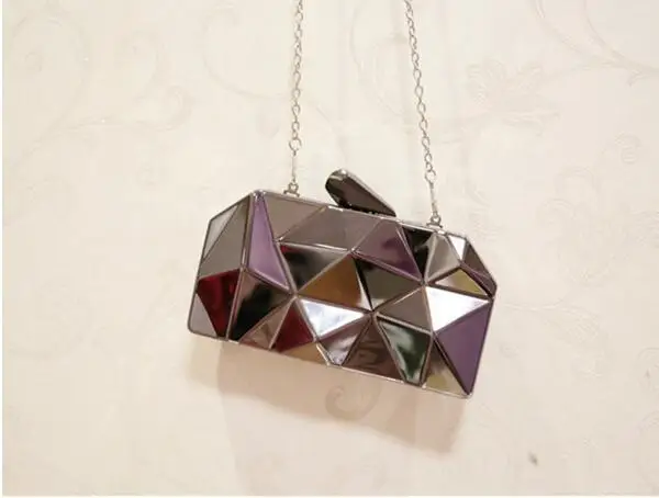 

2019 Black / Silver / Gold Women Clutch Purses Ladies Gold Bag Female Metallic Evening Clutches Bags