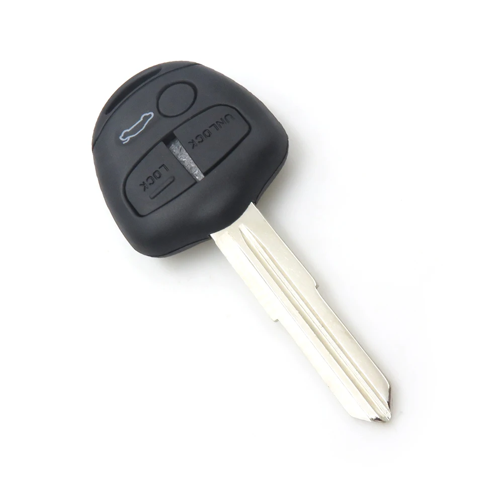 

3 Buttons Remote Key Case Shell Car Key Shell Replacement Key Fob For Mitsubishi Lancer Outlander Colt Mirage Car Key Accessory