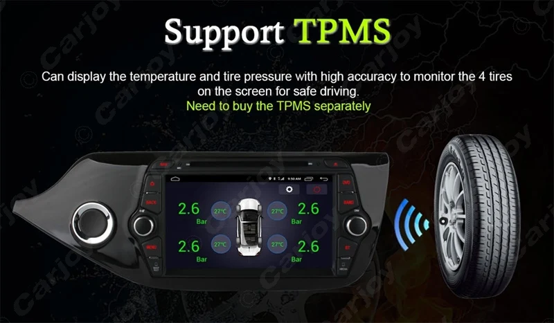 Sale LEEWA 8" inch Android 6.0 (64bit) DDR3 2G/32G/4G LTE Octa Core Car DVD GPS Radio Head Unit For KIA CEED(2013~2015) #CA4666-F8 12