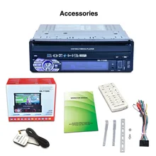 RK-7158G Professional 7 Inch Full Automatic HD Digital Touch Screen MP4 MP5 Car electronics GPS Navigation Multimedia Player
