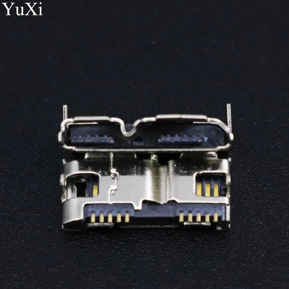 YuXi 2 шт. Micro USB 3 0 B Тип DIP гнездо DIP2 10pin разъем для мобильных жестких дисков интерфейс