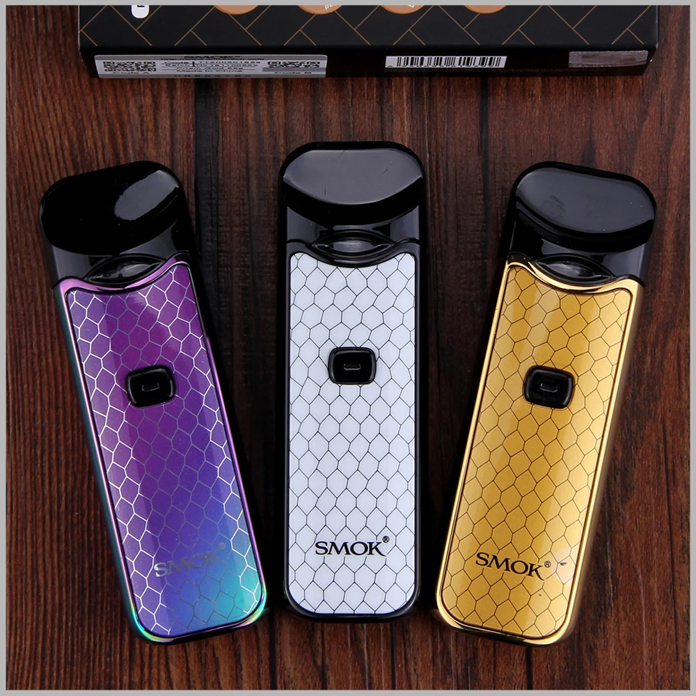 В наличии! Smok Nord Pod vape комплект с 1100 мАч батарея 3 мл картридж сетки спиральная электронная сигарета Vape комплект vs SMOK novo