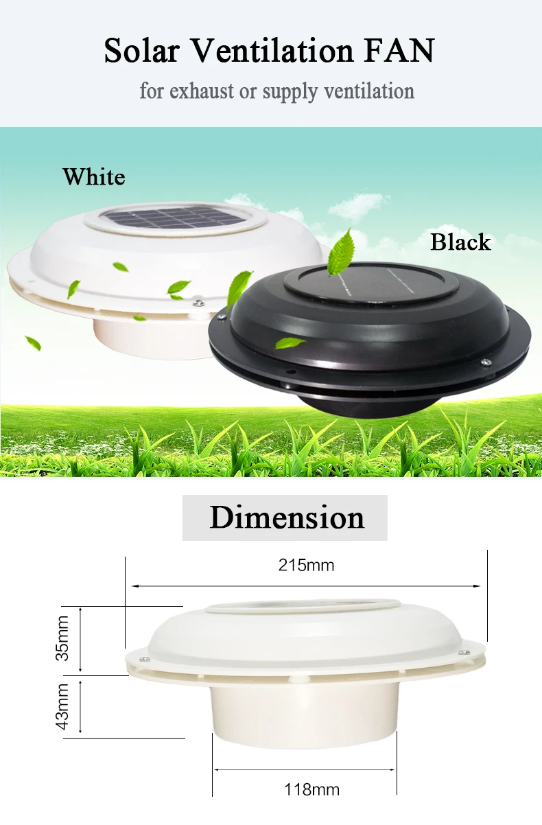 Ventilador de Ventilação, Extrator De Ar