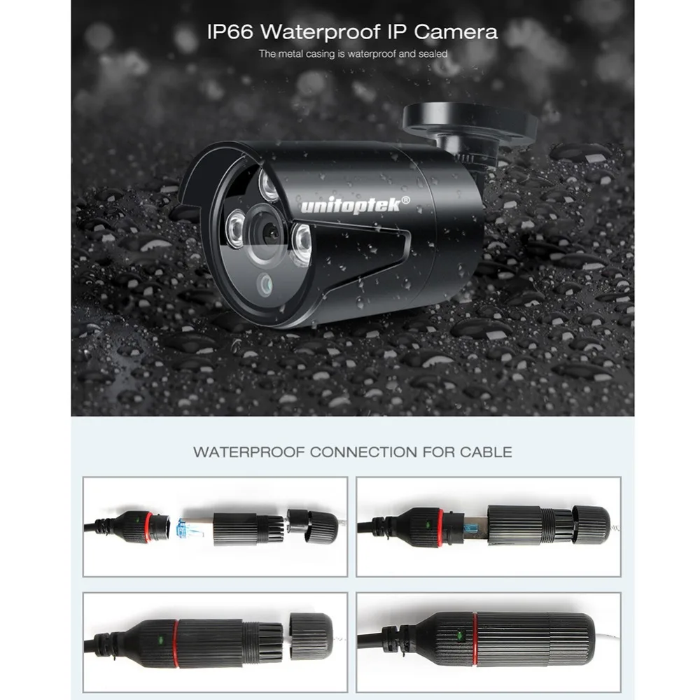 8CH 4MP Система охранного видеонаблюдения POE NVR CCTV система безопасности комплект(8) 2.0MP наружная Onvif ip-камера IP66 Водонепроницаемая IR P2P комплект видеонаблюдения