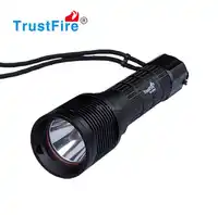 Waterproof TrustFire DF007 Diving Flashlight Cree XML-2 Magnetron Switch Underwater LED light without battery