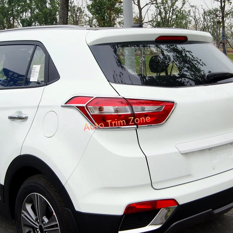 4 шт. задний светильник ABS фонарь Накладка для Hyundai Creta / ix25 2014 2017|trim|trim covertrim light |