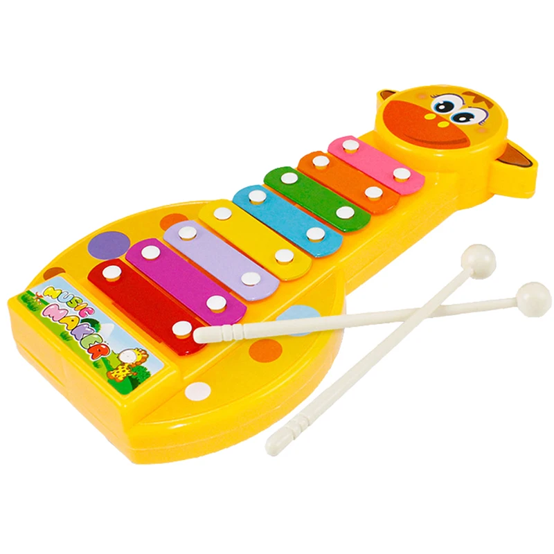 Ребенок малыш 8-Примечание Ксилофоны музыкальные игрушки Ксилофоны мудрость музыкальный инструмент Бесплатная игрушки для доставки для