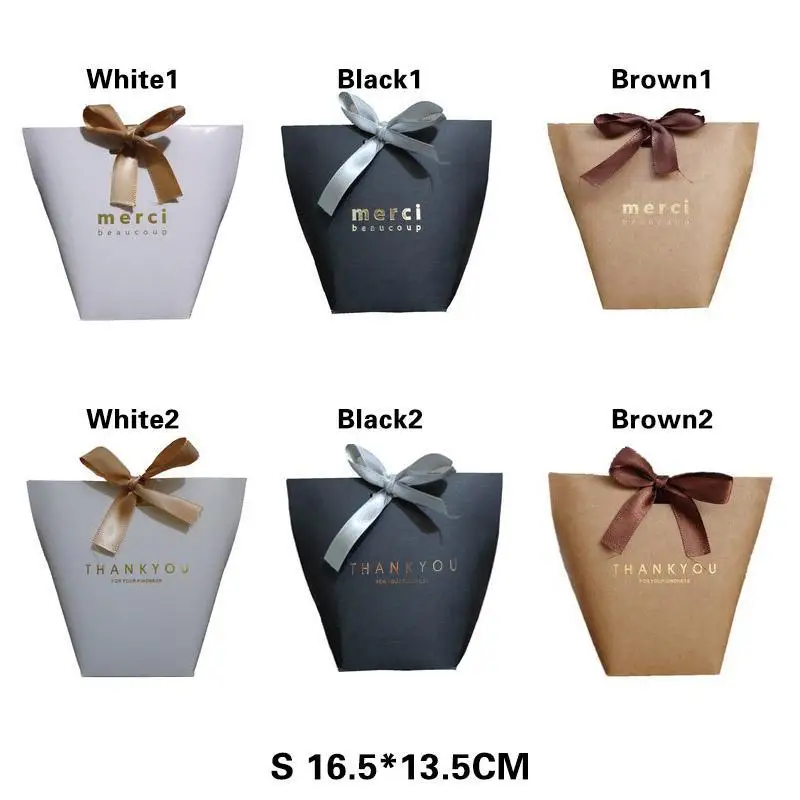 wedding gift box Blossoms Candy Cookie paper Bags DIY Biscuits Snack