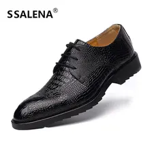Men Pointed Toe Leather Dress Shoes Male Formal Business Working Shoes Men Breathable Fashion Wedding Basic Shoes AA60518