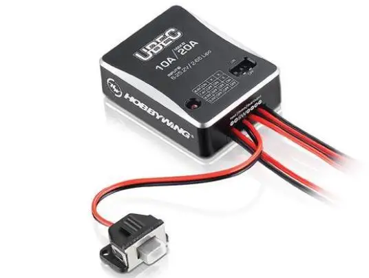 

Hobbywing 10A 2-6S UBEC Module UBEC-10A External Switching Mode DC-DC Regulator Free shipping