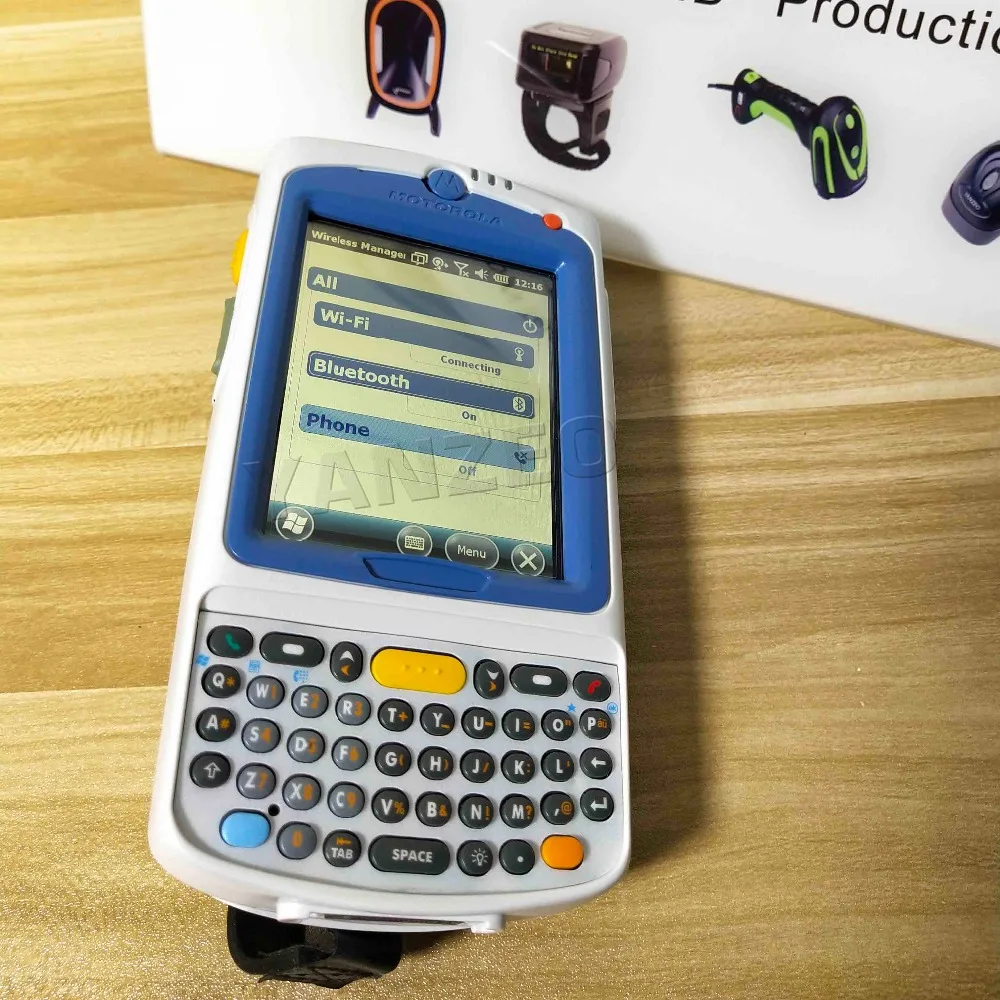 MC75A0 H10SWQQA0GR для Motorola Mobile штрихкодовый сканер компьютера 256 МБ 1 ГБ WM6.5 с зарядка +