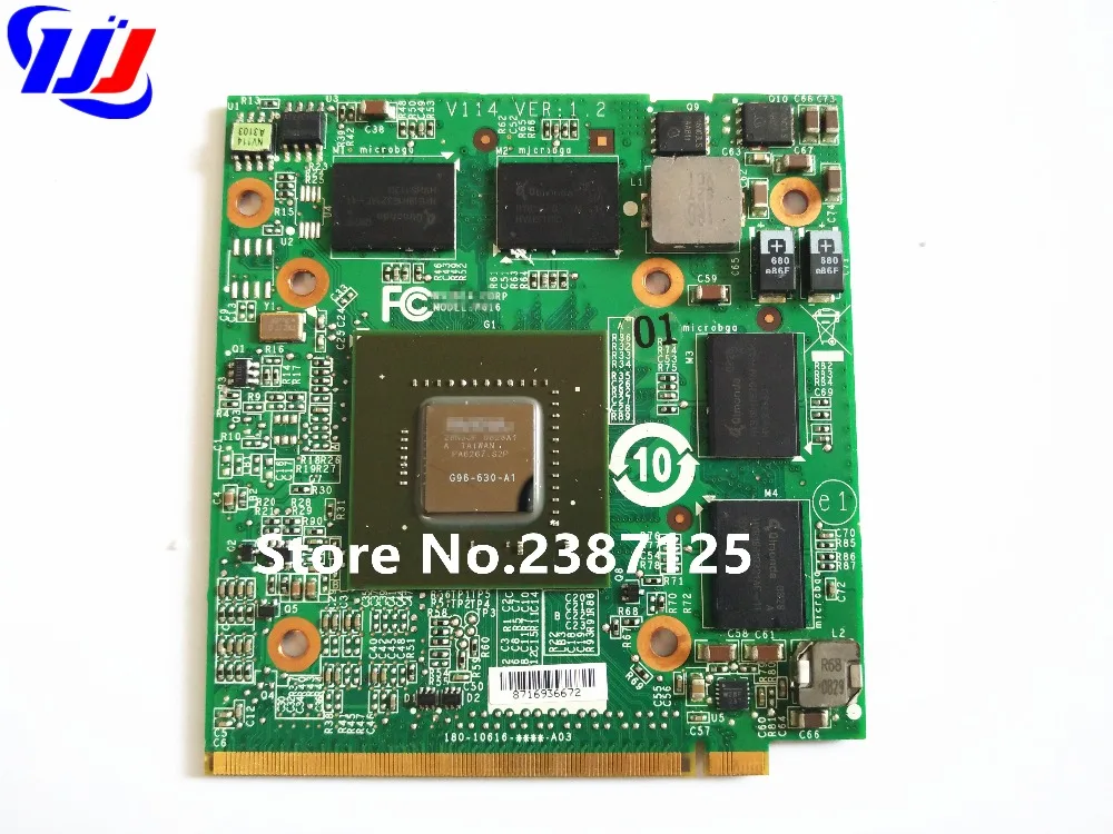 9600 M GT 9600MGT VG.9PG06.002 DDR3 512 М Графический VGA видео карты для c e r 6935G 8930G 5930G 6930G 4735ZG 4730 г 4930 г 9920 г