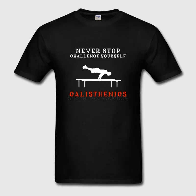 

Personalized Mens T-Shirts Calisthenics Design Hight Hop White Tee Shirt 3xl Short Sleeve Camisa Cotton Simple Online