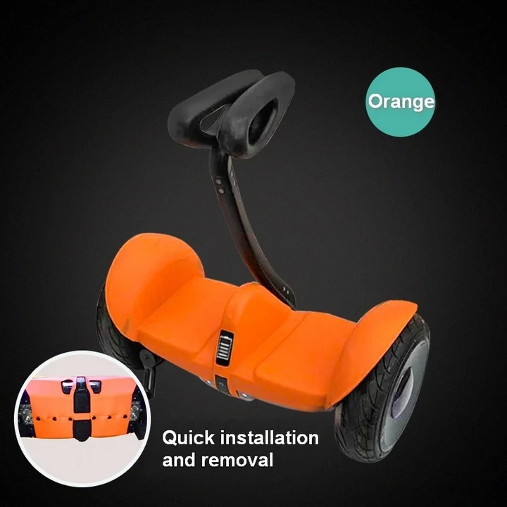 Водонепроницаемый защитный чехол для Ninebot Mini Pro Xiaomi Mini Balance Scooter силиконовый чехол для скутера скейтборда - Цвет: Orange