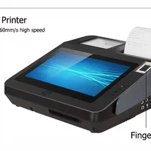 Все в одном 3g NFC Android Pos система со сканером штрих-кода и термопринтером
