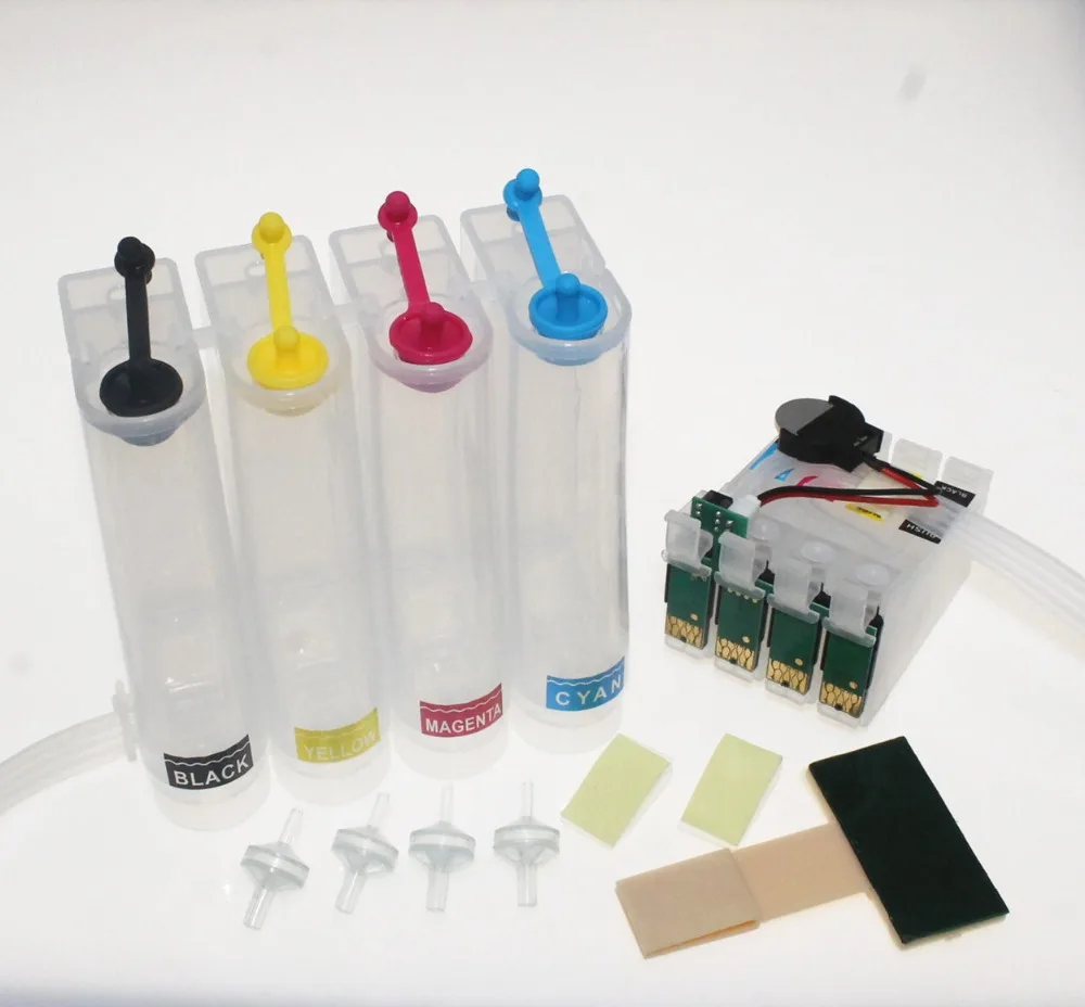 603 603XL ontinuous Ink Supply System CISS for Epson XP-2100 XP-2105 XP-3100 XP-3105 XP-4100 XP-4105 WF-2810 with ARC CHIP
