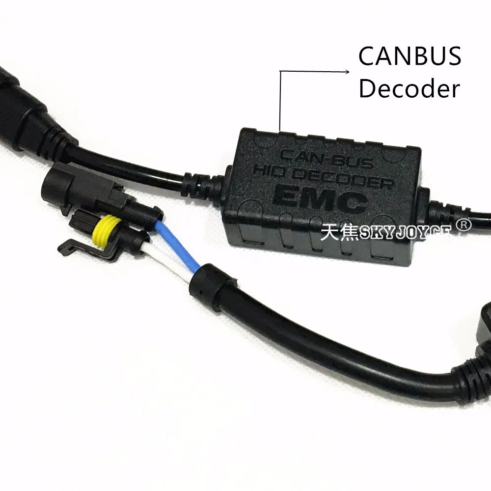 1 X Fast bright 55W Ignition Block Slim CANBUS Ballast AC Xenon for hid kit H4 xenon H7 H11 H27 HB3 HB4 H1 styling Car emblem (1)