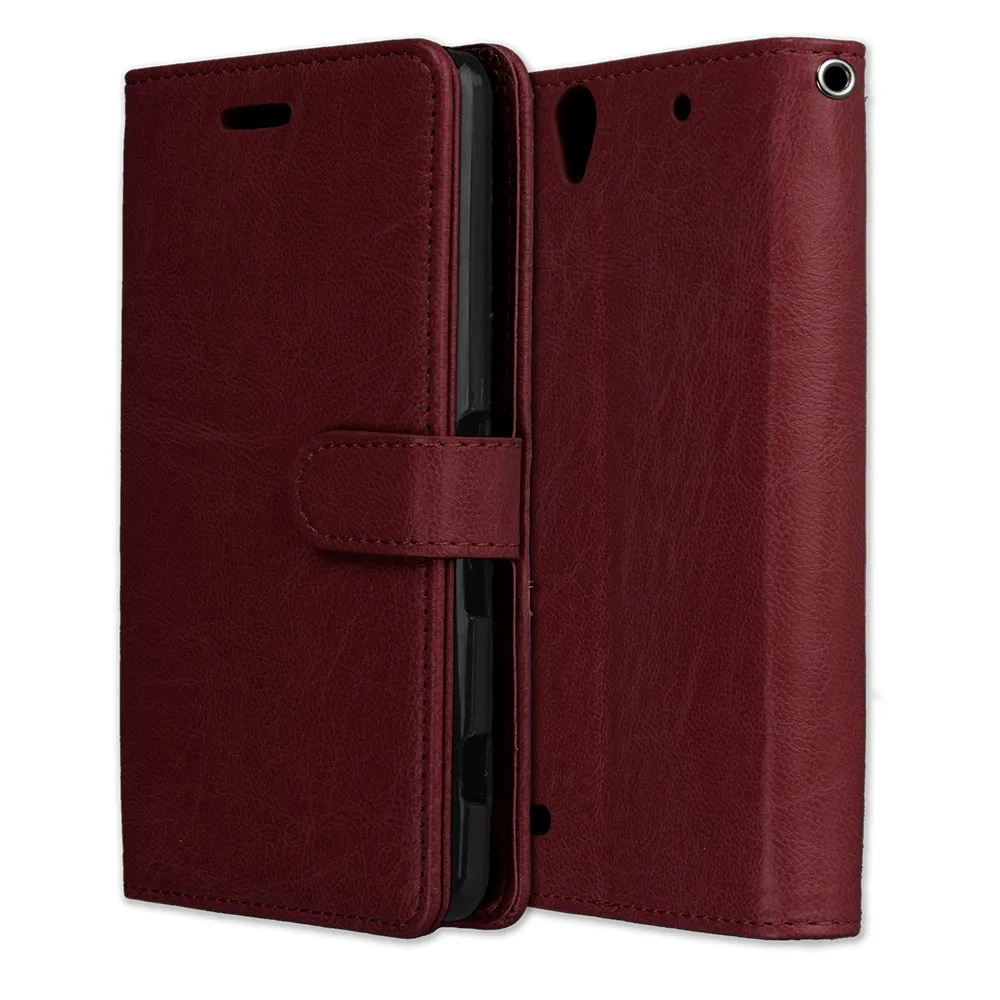 Luxury Flip leather Cases For Sony Xperia C4 Phone Case Wallet Card Flip Cover For Sony Xperia C4 E5306 E5303 E5353 Back Cover Luxury Flip leather Cases For Sony Xperia C4 Phone Case Wallet Card Flip Cover For Sony Xperia C4 E5306 E5303 E5353 Back Cover
