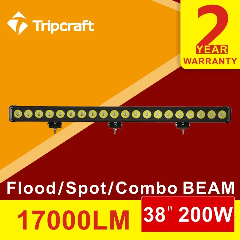 

High Power 10W Crees Chip Off-Road New Style Single Row 38" 200W led Light Bar