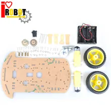 60sets B01 Motor stand smart robot car chassis wheel robot wheels encoder 2WD kit kits For Arduino drive car #RBP009