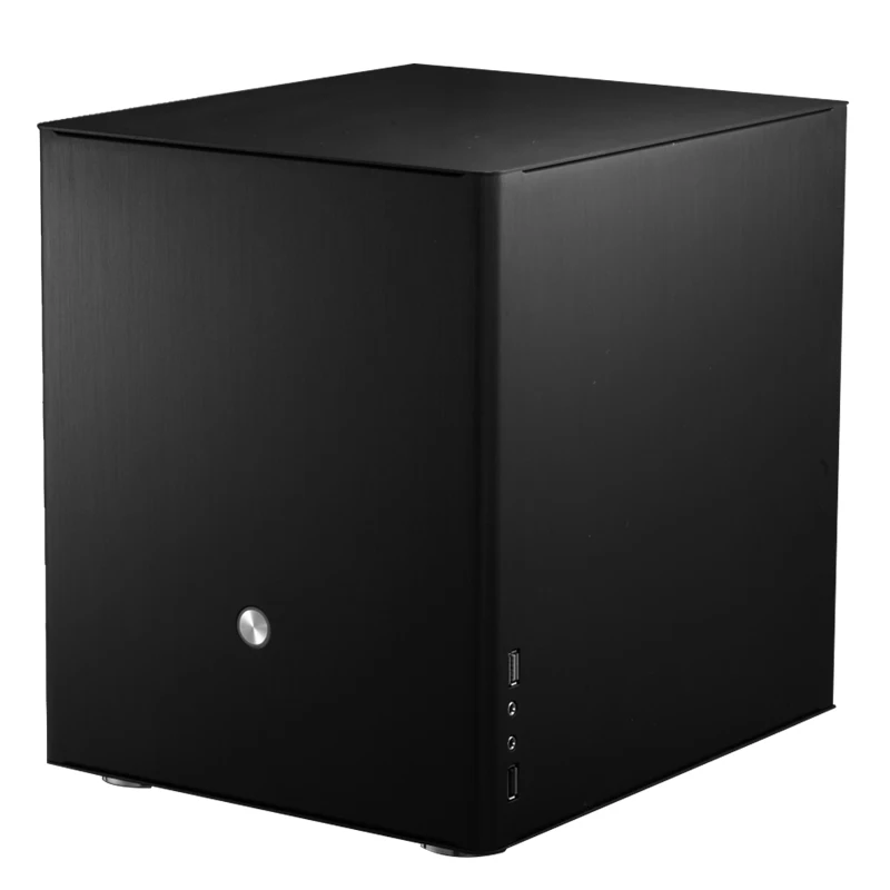 JONSBO V4 алюминиевый чехол для компьютера Поддержка MicroATX материнская плата для домашнего медиа шасси для HTPC