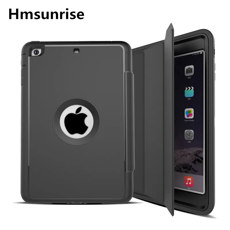 Чехол Hmsunrise для apple ipad mini 2 защитный ударопрочный чехол из ТПУ с жесткой подставкой