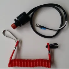 Kill стоп-переключатель и ремень безопасности для Yamaha/Honda/Tohatsu подвесной мотор части, лодочный мотор, Aftermarket