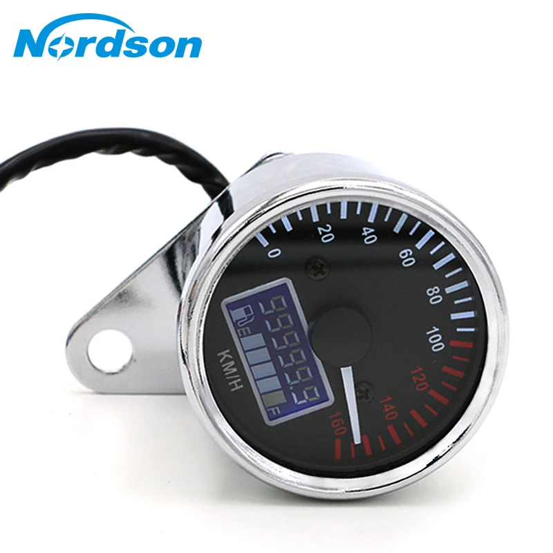 Nordson мотоцикл одометр ЖК Спидометр Одометр многофункциональный универсальный