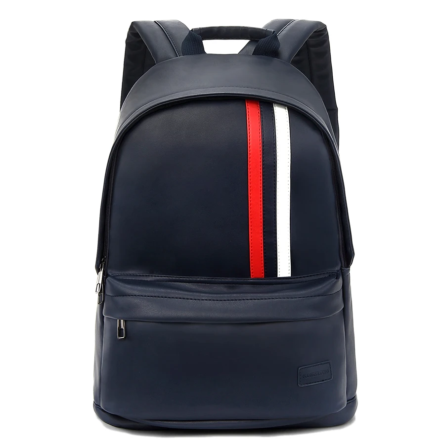 Повседневный Рюкзак из искусственной кожи mochila, подходит для 15 дюймового ноутбука, школьная сумка, водонепроницаемый рюкзак, ранец, вечерние рюкзаки
