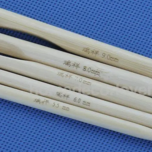 12 размер бамбуковые крючки для вязания крючком