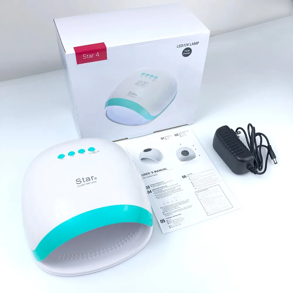 Auto-Sensor-72W-Professional-365-405nm-UV-LED-Lamp-for-Nails-Dryer-Polish-Machine-Fit-Curing (2)