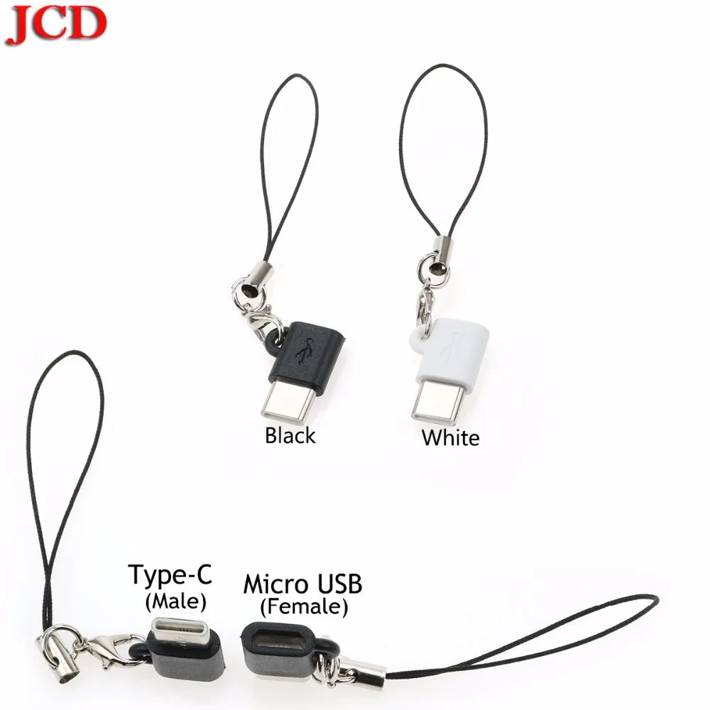 

JCD New mini USB 3.1 Type C Male to Micro USB 2.0 5 Pin Female Data Transmission Head Adapter for Tablet & Various Mobile Phone