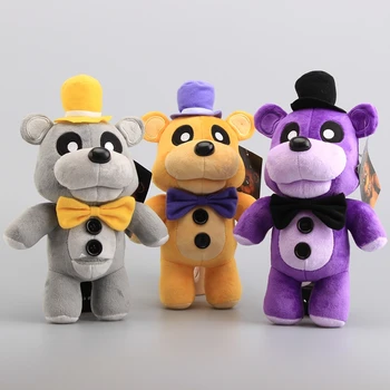 

3 Colors FNAF Five Nights At Freddy Fazbaer Teddy Doll Plush Toys Stuffed Animals Xmas Gift 12" 30 cm